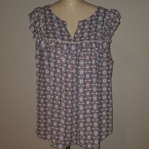 LOFT "babydoll" blouse